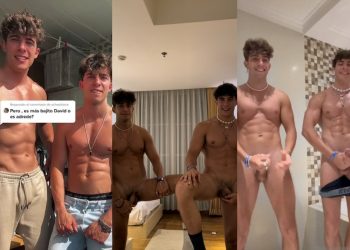Sergio Mengual and David Mengual jerk together