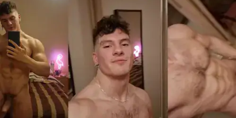 LatinPapixxl jerks off while he shows off his body