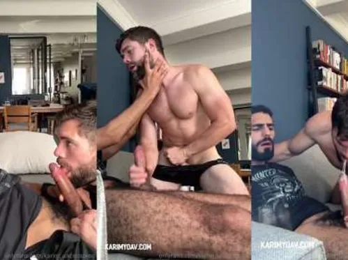 Hot Arab stud Karim Yoav gets sucked by Griffin Barrows