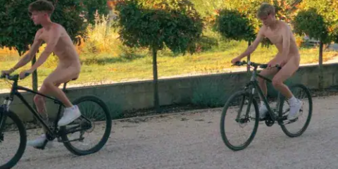 Finley and Louis – Morning bike rides ends in fucking by the pool – LouisLiveli, finleykardey