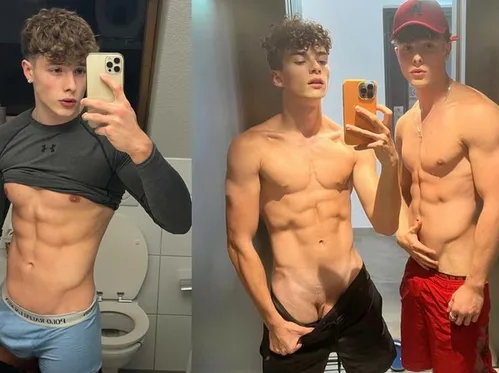 Romeo_twink and Benjamin Hilton – hot massage and jerk off