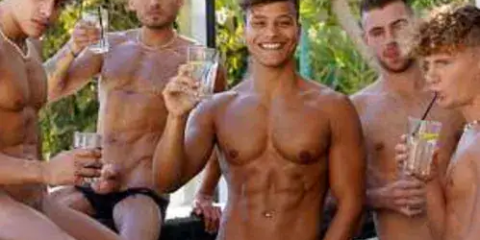 Reality Sex Show – Villa of Sex – Episode 1: Cum Contest in the hot tub – RFC – with Denis Dosio, Manuel Dosio, and Mika Ayden