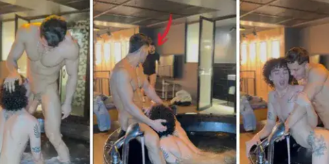 Berk_can34 – a hard and public fucking in the gym hot tub
