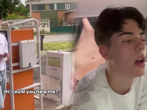 I picked up a twink at the gas station and fucked him in the car