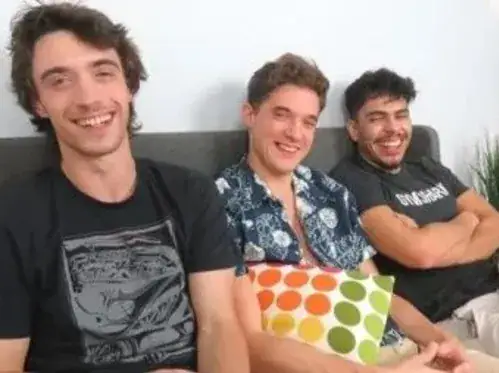 Andy Takes Two Cocks and Gets Double Penetrated – Ricky Bobby, Andy Adler, Bruce Garcia