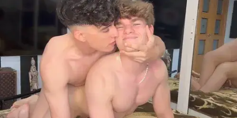 Liam Gold fucks Frostyonly during a workout