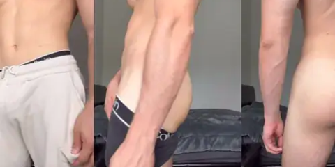 Prettyrussiangod – Tiktoker Eduard_martirosyan shows off his bulge and ass