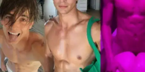 Model Kaden Connors – jerk and fuck compilation