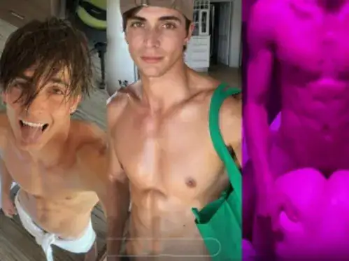 Model Kaden Connors – jerk and fuck compilation