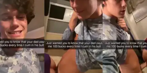 Twink records himself fucking his sugar daddy