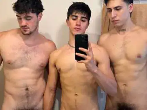Ace Carter and Angel Elias fuck Nathan Luna