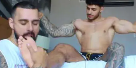 FitNarad and Casey Cooper – foot worship