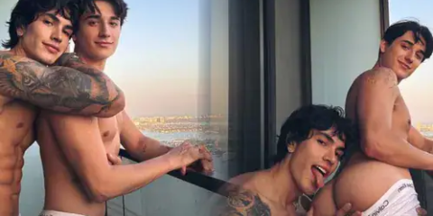 Fit latin twunk Alejandro Pino (hotalex6) fucks Callum West