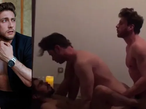 Spanish Model Ramiro Lozano threesome sextape