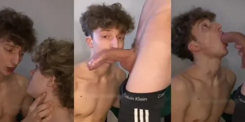 Prinz_Alexy Couple and IgorTwinkBoyPL – taking a break for a blowjob