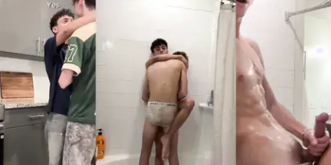 Jack Twink (jacktwinkie) – fucking the boyfriend in the shower