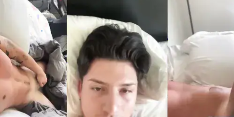Tony Lopez (onlytonylopez) shows off as he wakes up