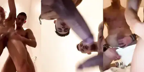 Levy Van Wilgen and Ferdinand Diego jerk off