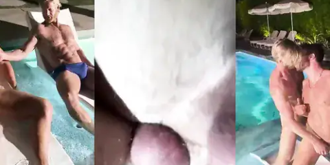 MrBradFord – a night fuck in the pool
