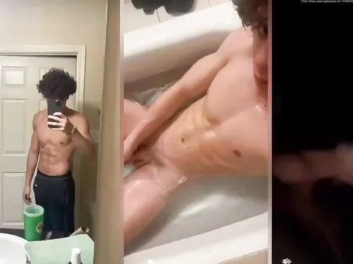 College twink jerks off – a compilation