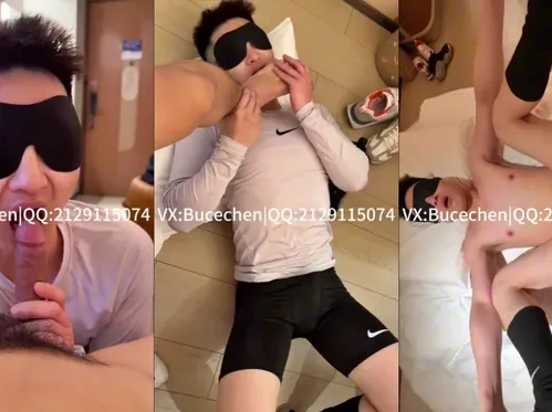 CkenSneaker 篮球体育生背着女友开房被调教打桩操射