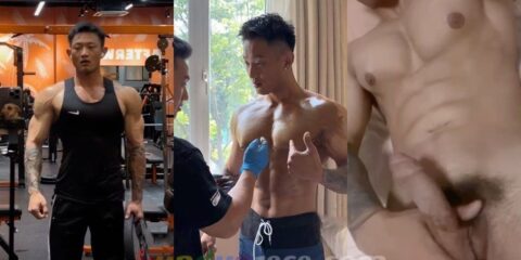 [CHINESE] 抖音網紅黝黑健身肌肉痞子直男帥哥專訪