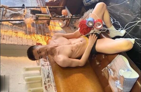 [CHINESE] FRESH MEAT SPORTS STUDENT 捆綁長腿鮮肉體育生
